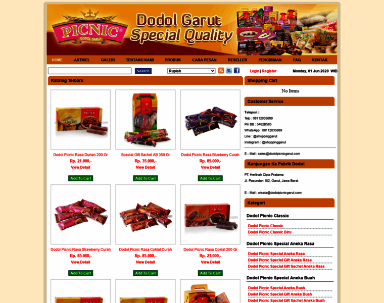 Dodolpicnicgarut.com thumbnail