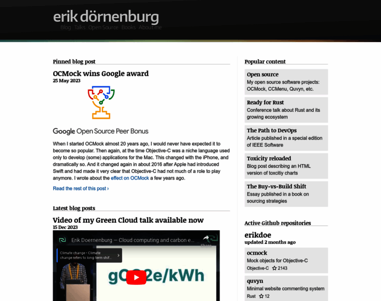 Doernenburg.com thumbnail