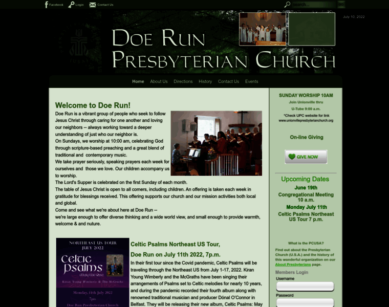 Doerunchurch.org thumbnail