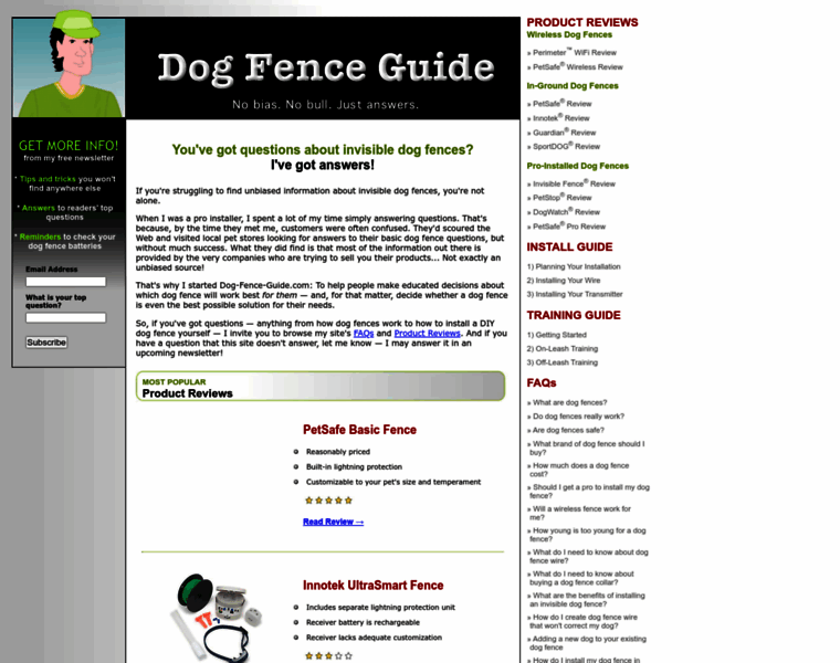 Dog-fence-guide.com thumbnail