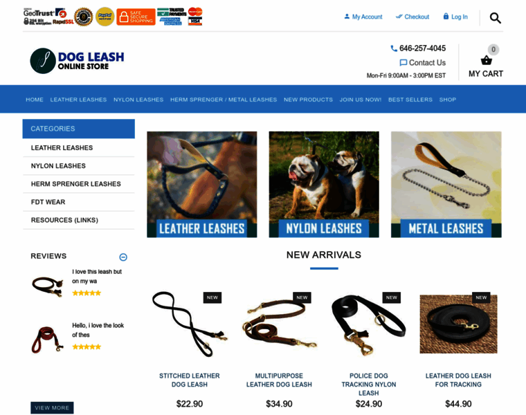 Dog-leash-store.com thumbnail