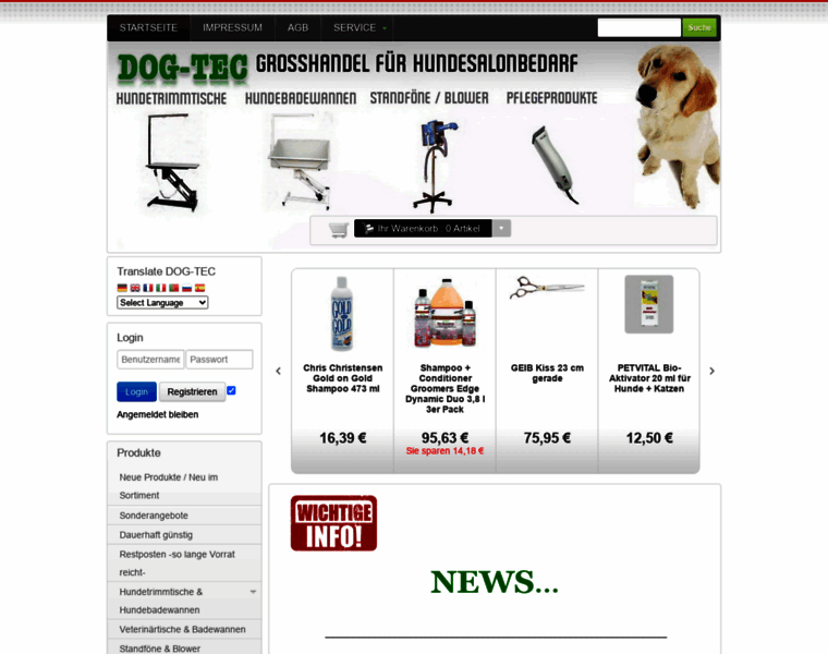 Dog-tec.de thumbnail