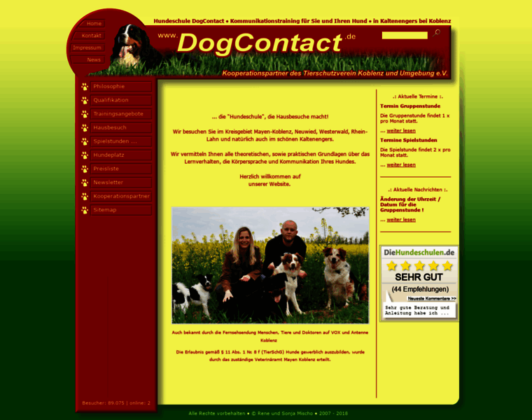 Dogcontact.de thumbnail