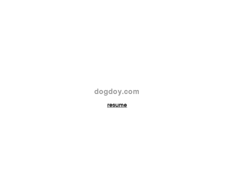 Dogdoy.com thumbnail