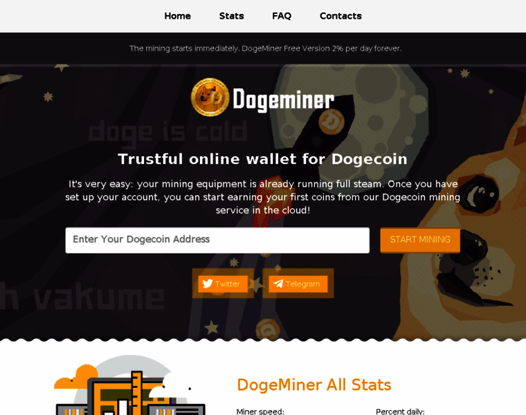 Dogeminer.cc thumbnail