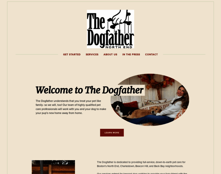 Dogfather.com thumbnail