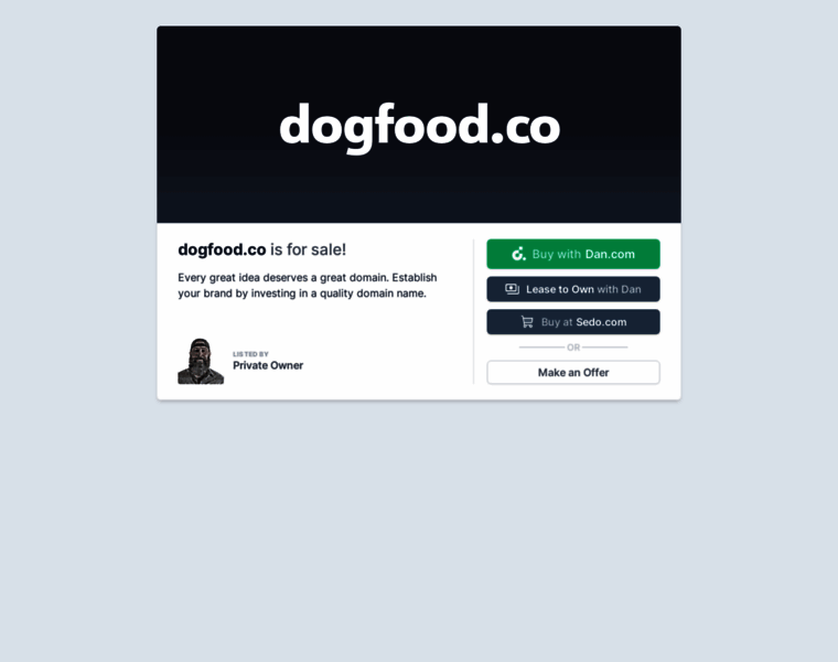 Dogfood.co thumbnail
