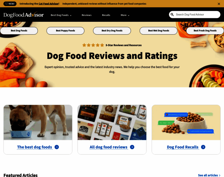 Dogfoodadvisor.com thumbnail