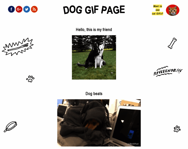 Doggifpage.com thumbnail