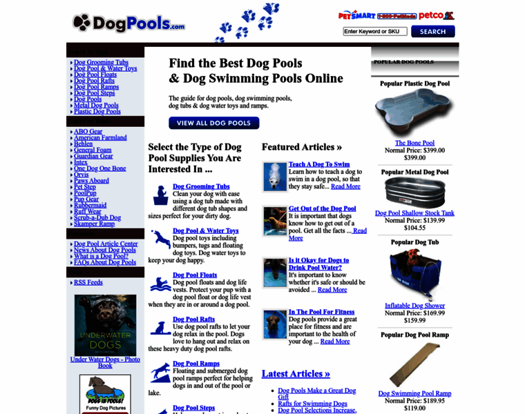 Dogpools.com thumbnail