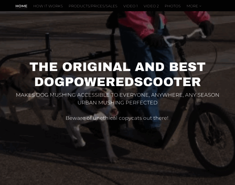 Dogpoweredscooter.com thumbnail