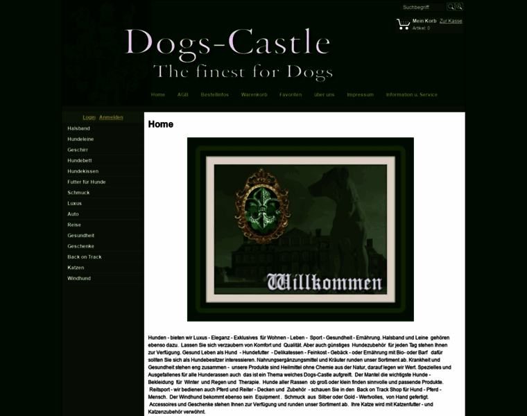 Dogs-castle.de thumbnail