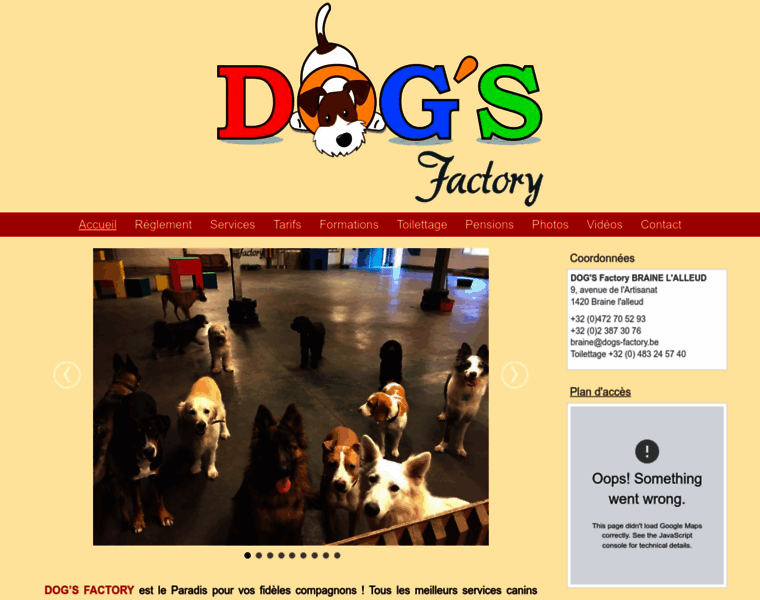 Dogs-factory.be thumbnail