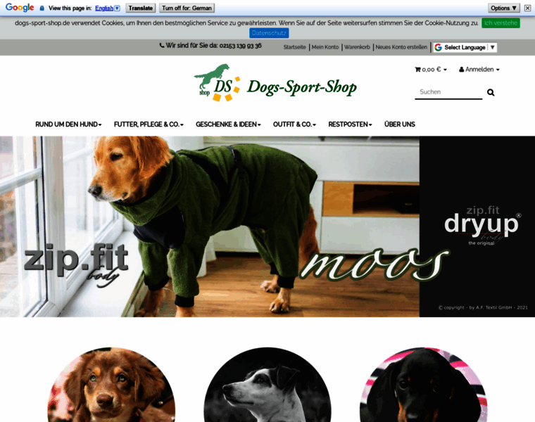 Dogs-sport-shop.de thumbnail