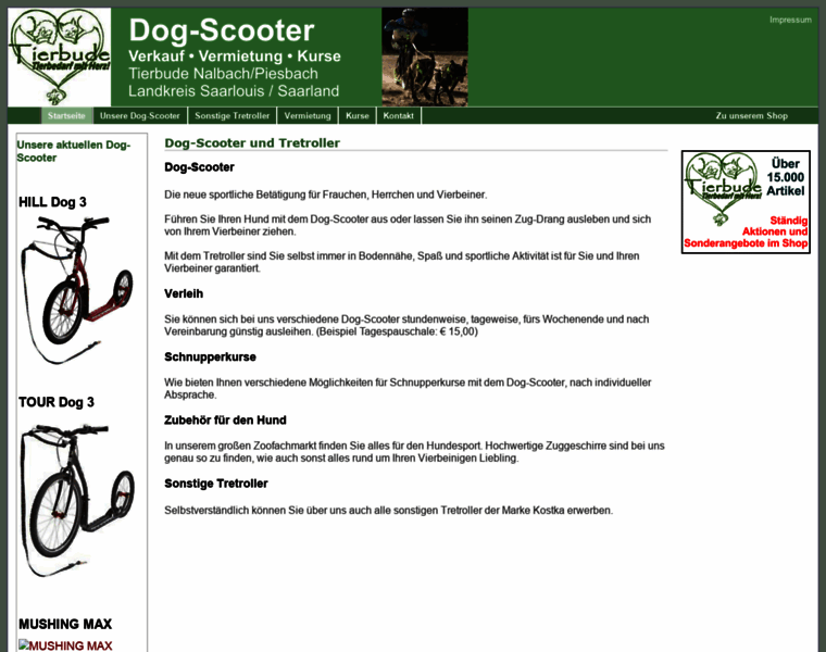 Dogscooter-shop.com thumbnail