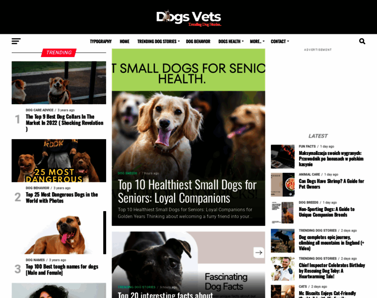 Dogsvets.com thumbnail
