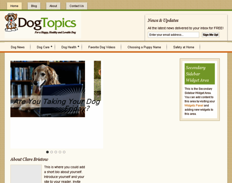 Dogtopics.com thumbnail