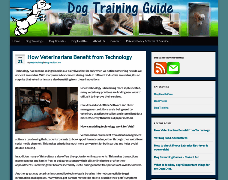Dogtrainingguide.org thumbnail