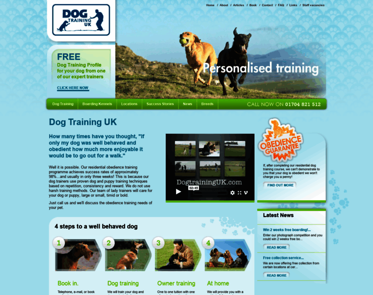 Dogtraininguk.com thumbnail