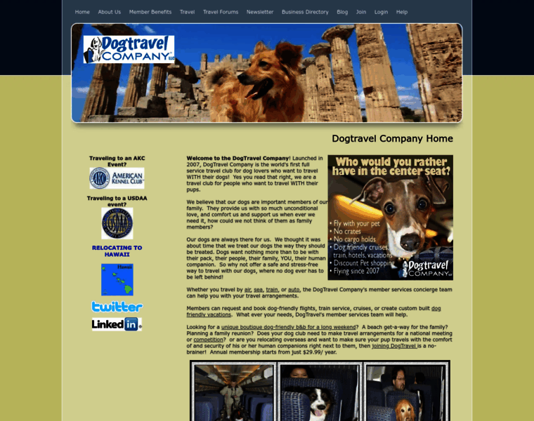 Dogtravelcompany.net thumbnail