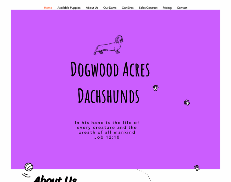 Dogwoodacresdachshunds.com thumbnail