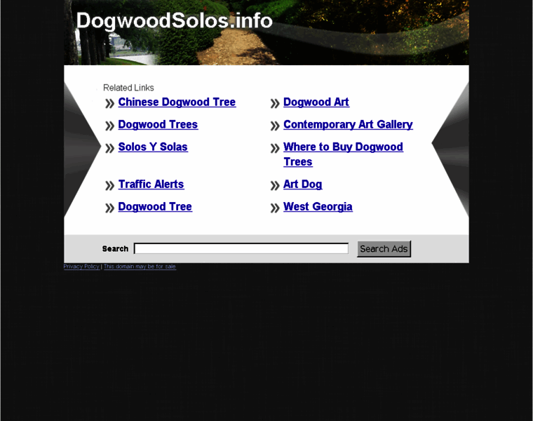Dogwoodsolos.info thumbnail