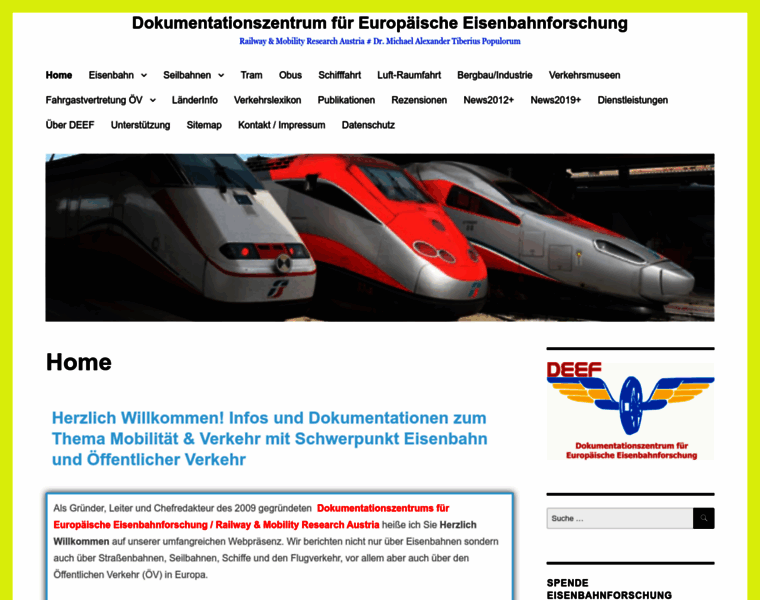 Dokumentationszentrum-eisenbahnforschung.org thumbnail