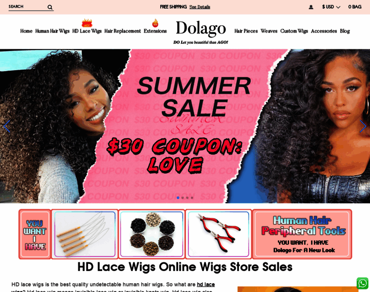 Dolago.com thumbnail