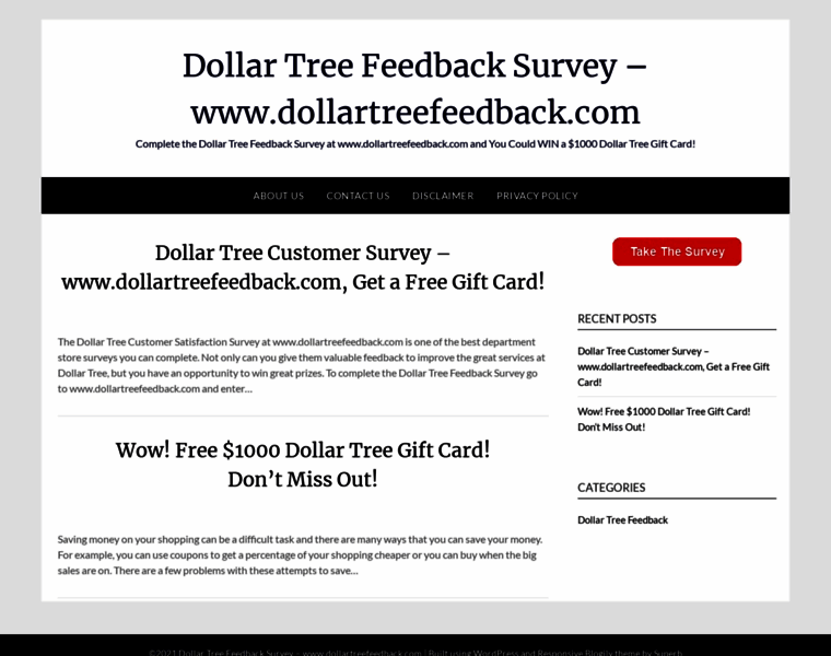 Dollar-tree-feedback.com thumbnail