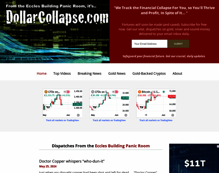 Dollarcollapse.com thumbnail