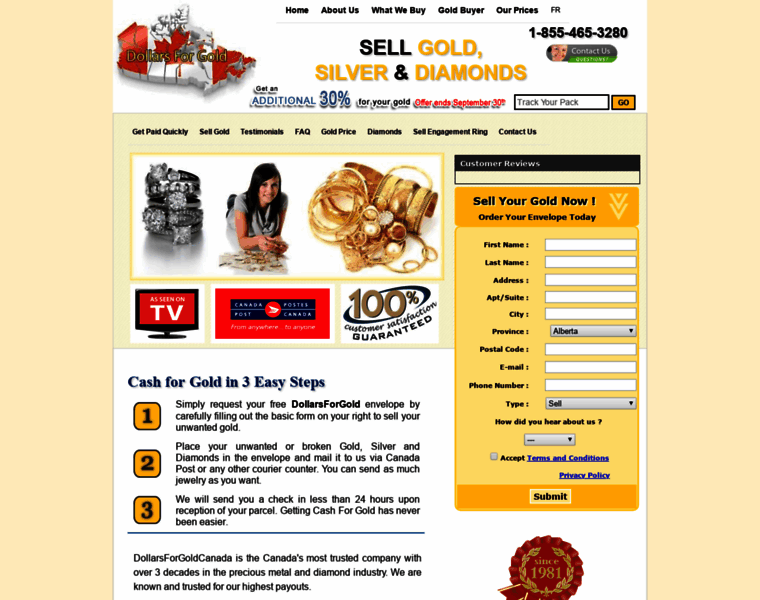 Dollarsforgoldcanada.com thumbnail