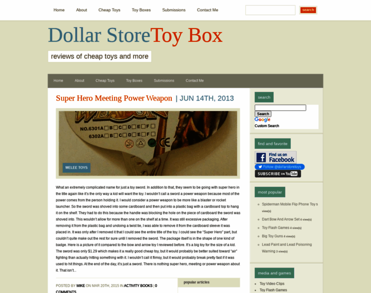 Dollarstoretoybox.com thumbnail