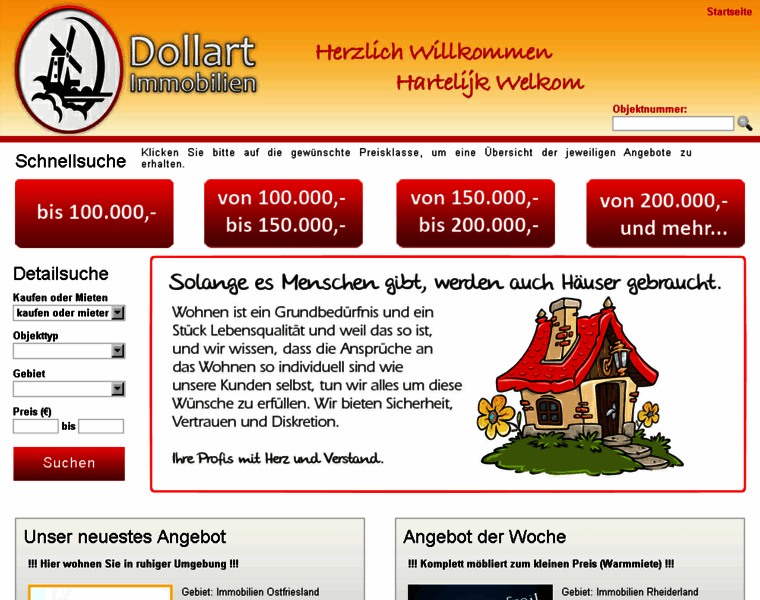 Dollart-immobilien.de thumbnail
