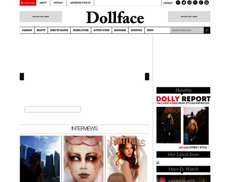 Dollfacemagazine.com thumbnail