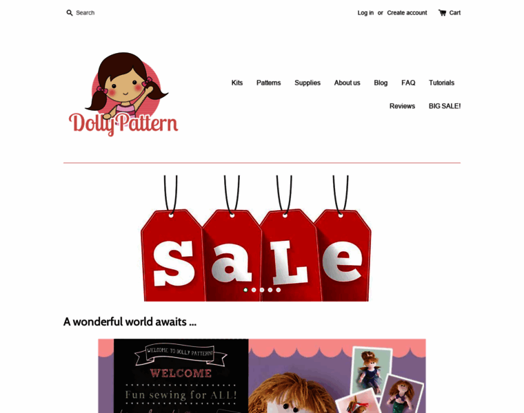 Dollypattern.com thumbnail