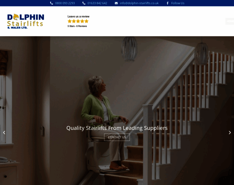 Dolphin-stairlifts.co.uk thumbnail