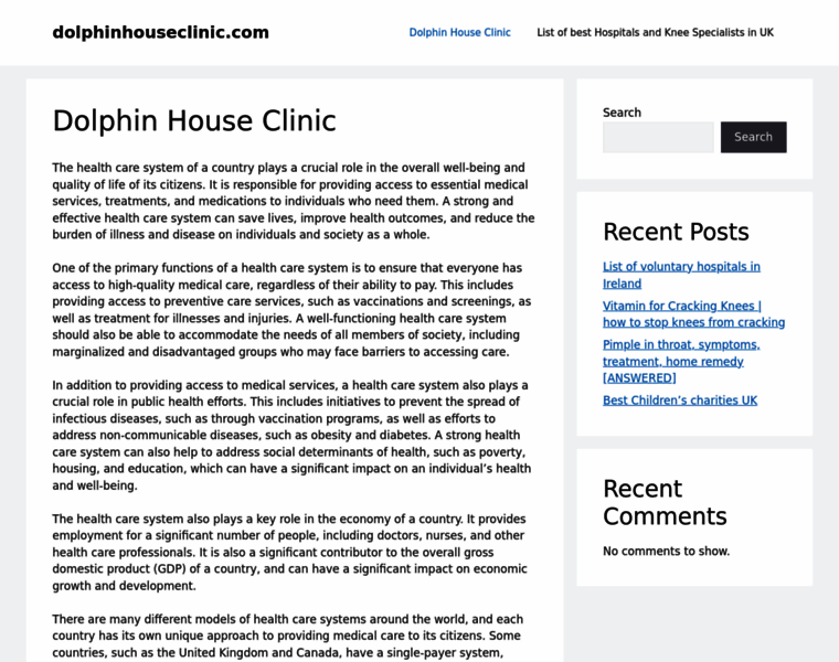 Dolphinhouseclinic.com thumbnail