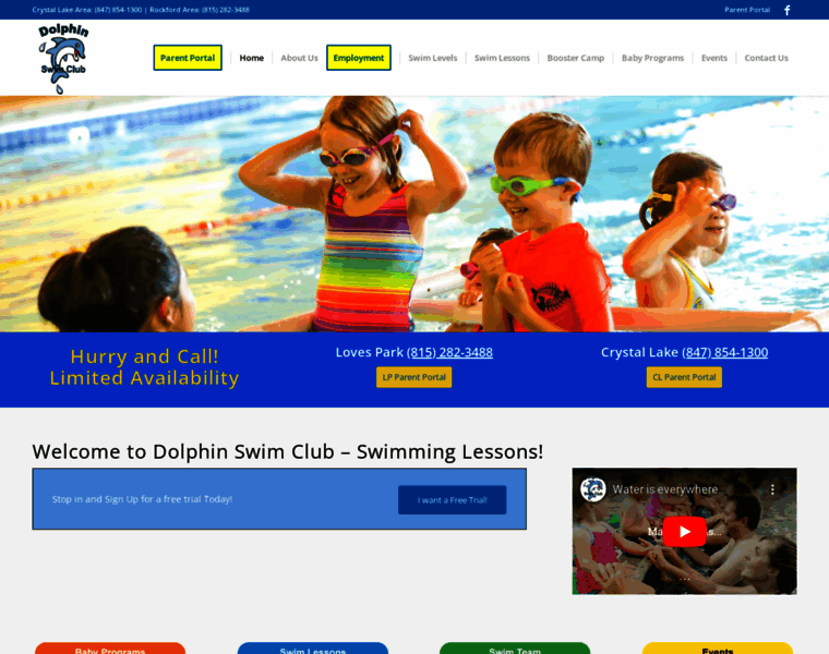 Dolphinswimclub.com thumbnail