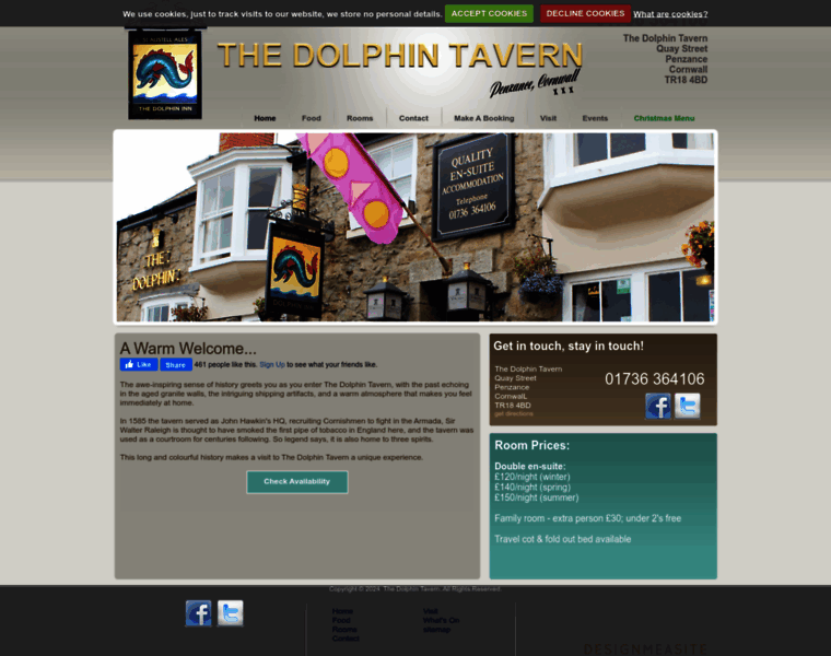 Dolphintavern.co.uk thumbnail