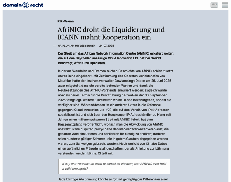 Domain-recht.de thumbnail Domain-recht.de thumbnail