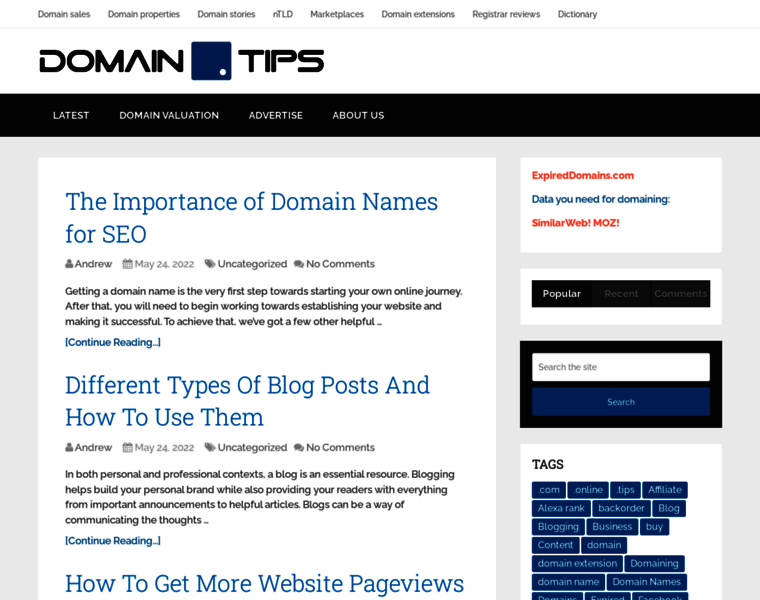 Domain.tips thumbnail