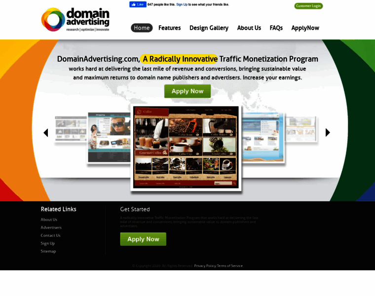 Domainadvertising.com thumbnail
