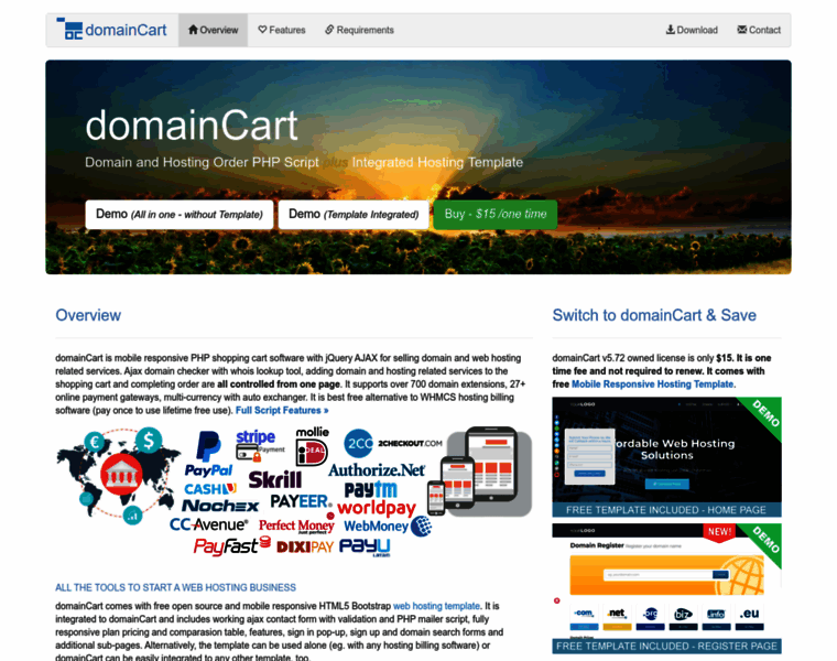 Domaincart.net thumbnail