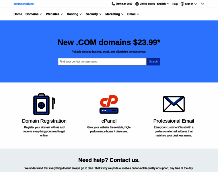 Domaincheck.net thumbnail