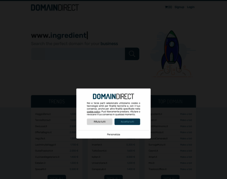 Domaindirect.it thumbnail