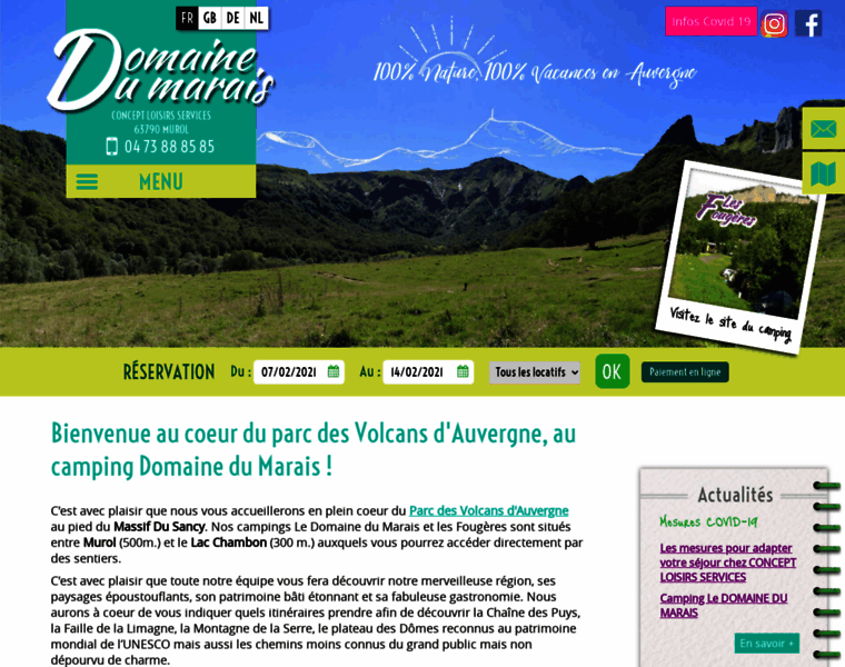 Domaine-du-marais.com thumbnail