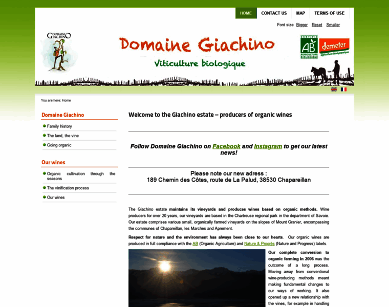 Domaine-giachino.fr thumbnail