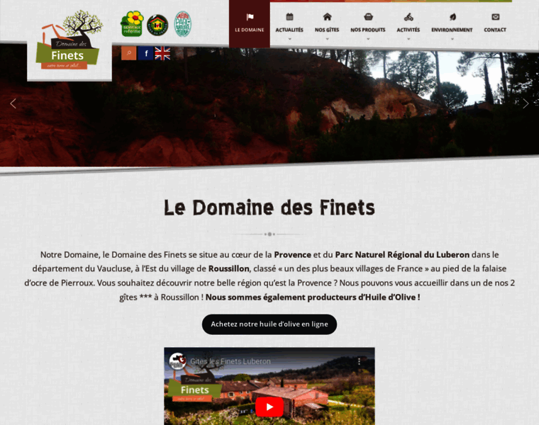 Domainedesfinets.fr thumbnail