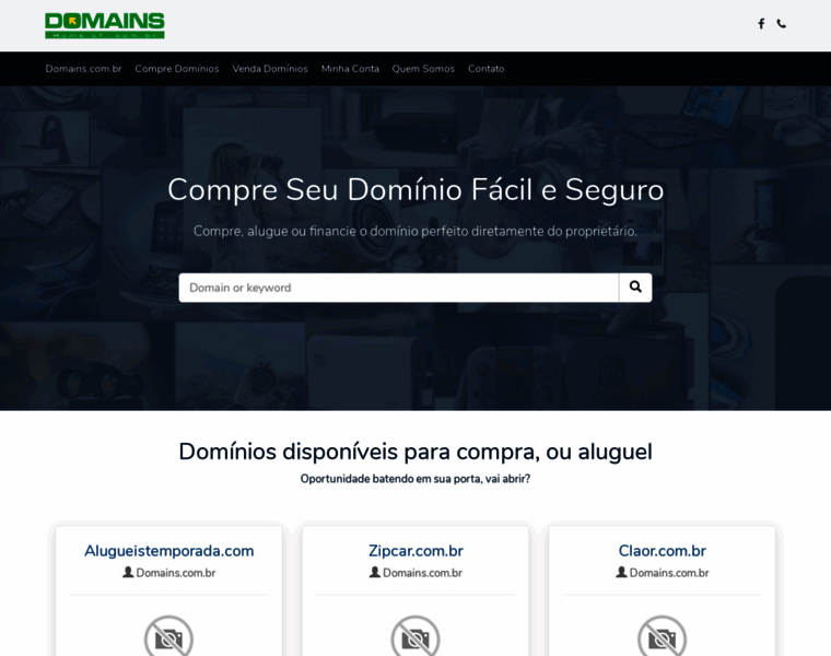 Domainers.com.br thumbnail