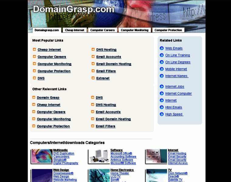 Domaingrasp.com thumbnail